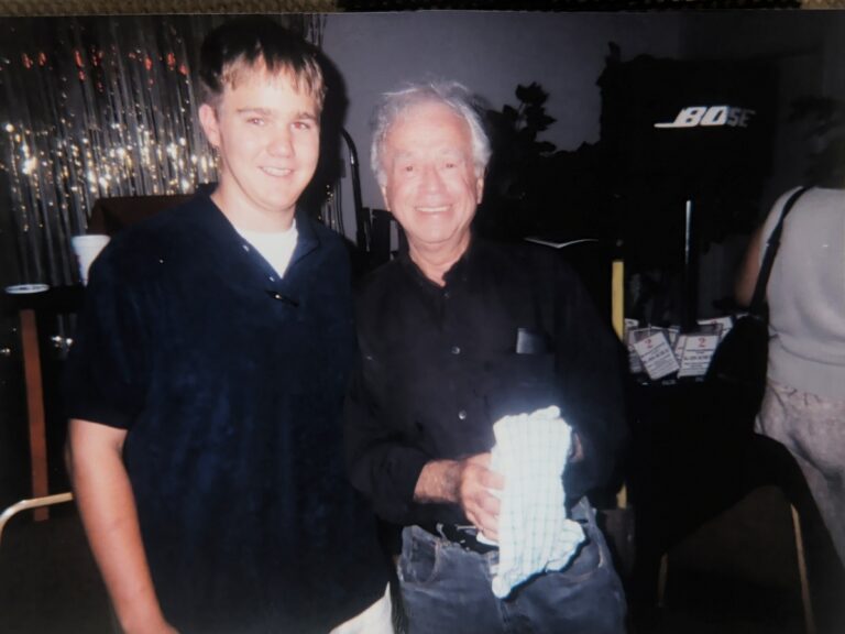 John Cason and Harry Lorayne at the Daytona Beach Festival of Magic