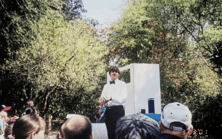 Performing for the Georgia Southern Botanical Gardens